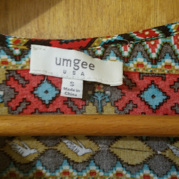 Umgee | Boho Tunic Dress - Picture 6 of 7